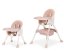 Gyermek étkező szék 2 az 1-ben Rose