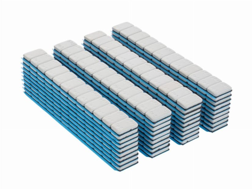 ALU SLIM - ECO 12 x 5g ljepljivi kotačić uteg - sivi
