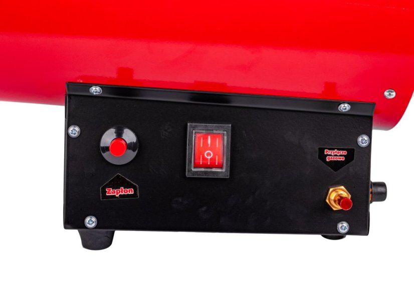 Gázfűtés tömlővel és reduktorral  20kW