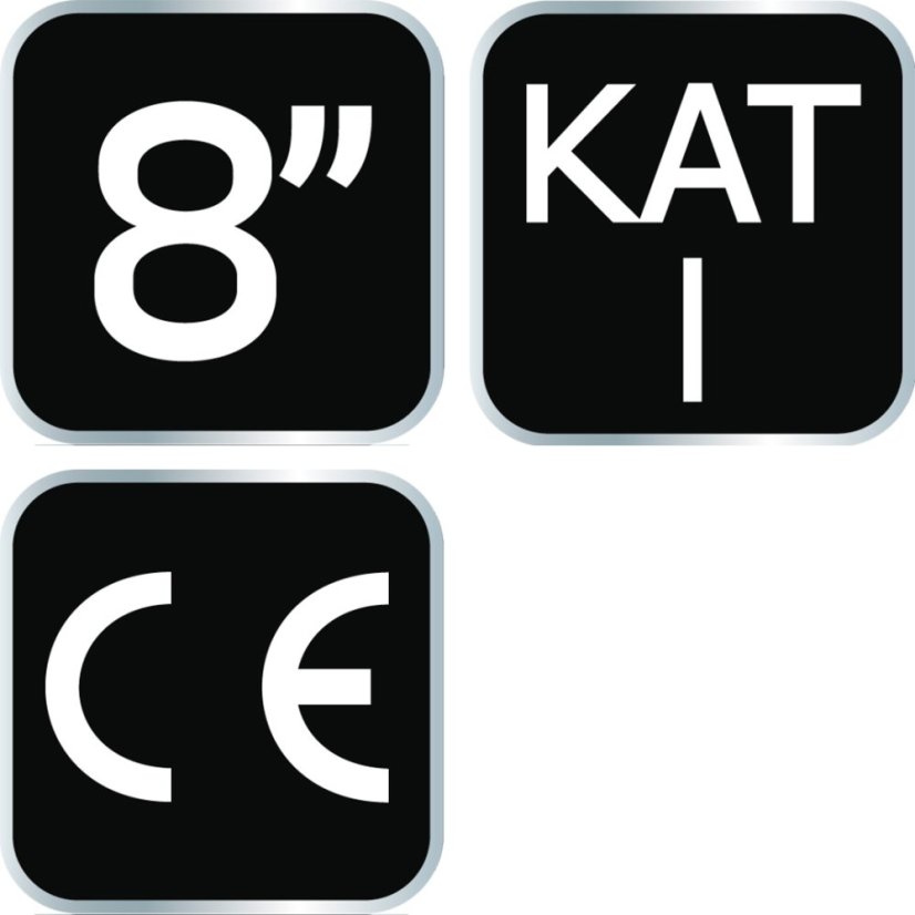 Arbeitshandschuhe, Baumwolle und Polyester, gepunktet, Größe 8 97-620-8