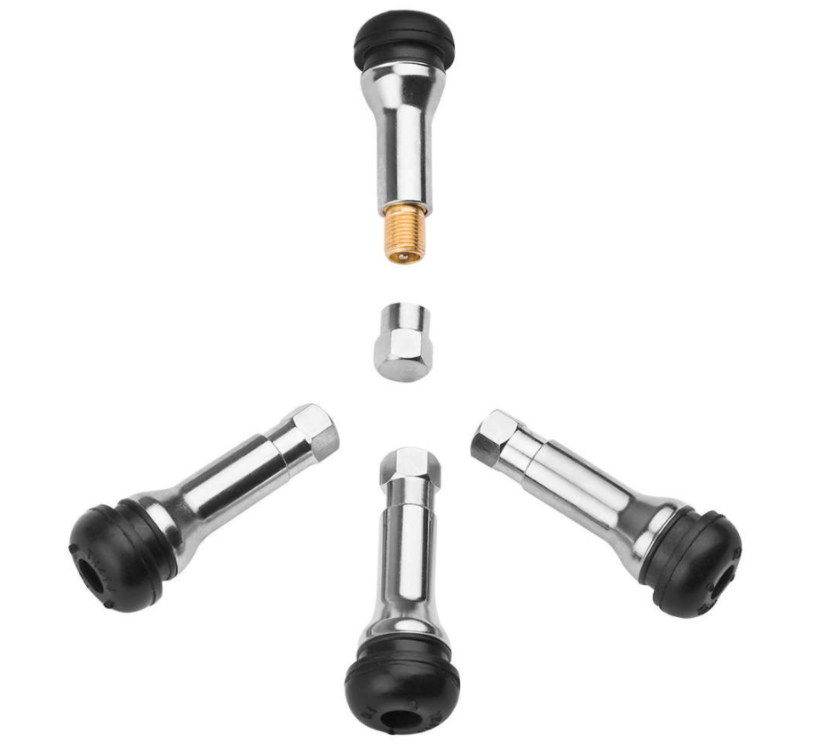 Ventil TR 414 verchromt für Alufelgen 4 Stk.