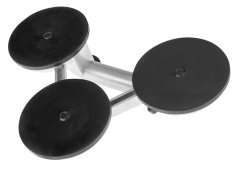 Ventuză din sticlă, triplă, 150 kg 56-803