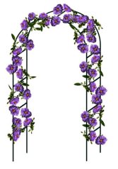 Kerti íves rózsafuttató keret 140x38x240cm