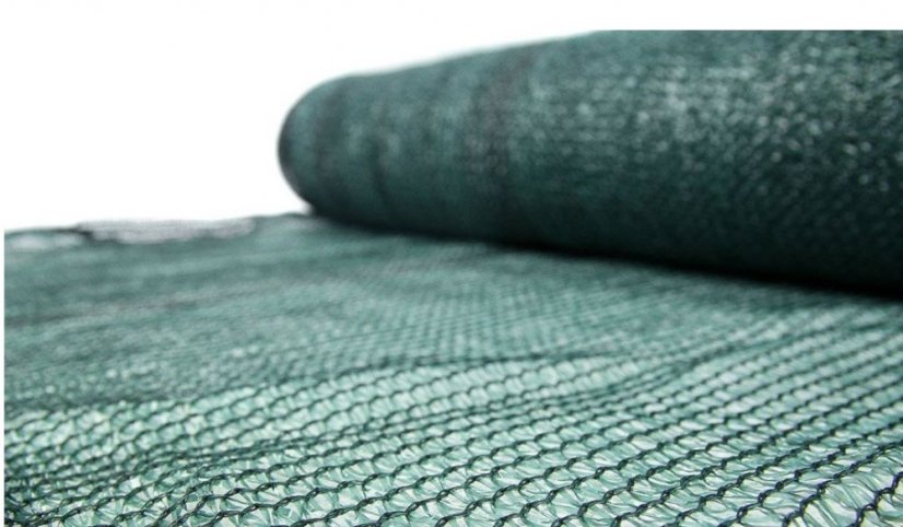 Plasă de umbrire verde 1x10m 55% umbrire