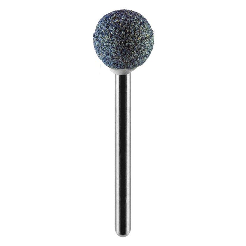 10 mm-es köszörűgolyó, szár 3,2 mm, 3 db 55H059