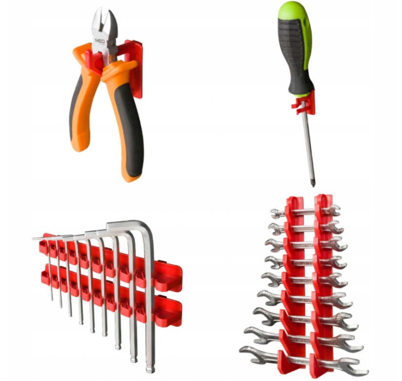 Panou de perete pentru unelte 172x78cm + 33 cutii