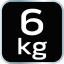 Lakatos kalapács 6 kg, üvegszálas nyél 25-154