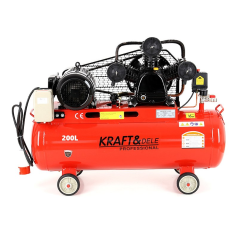 Kompresszor 200l olaj 3 dugattyú 400v kd408