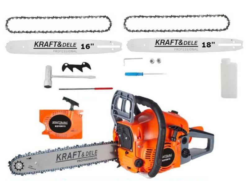 Ferestrău cu lanț 5,9 HP 16"/18" KD10613