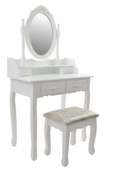 Toaletna miza Primadonna WHITE