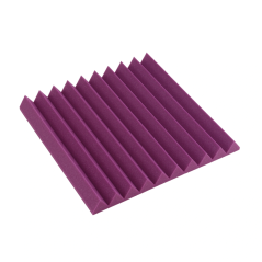 Akustický panel - klín 50x50x5cm fialový