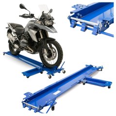 Мобилна стойка за мотоциклети, маневрена, 270 кг