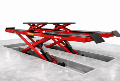 Elevator auto tip foarfecă 5 t INVENTO SL 550 LT – platformă 5000 mm, ridicare 2160 mm
