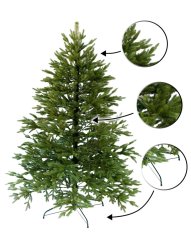 Kaukázusi lucfenyő Karácsonyfa 3D 220cm Royal