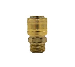 Cuplaj pneumatic cu cuplare rapidă cu filet exterior 1/2" 1/4" alamă TA0002