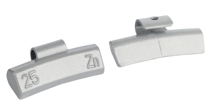 Centírozó súly alufelnikhez ZN, felüthető 25g 100 db