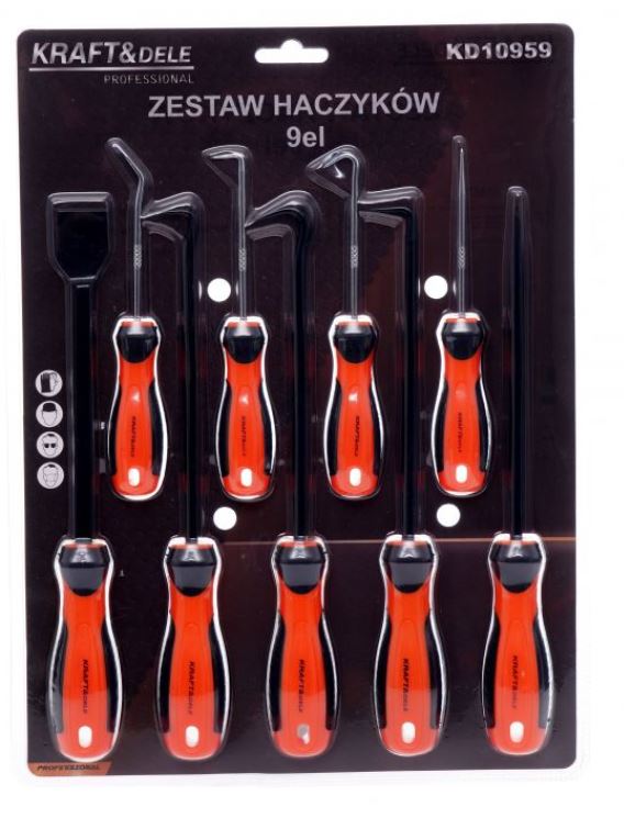 Set od 9 kukica KD10959