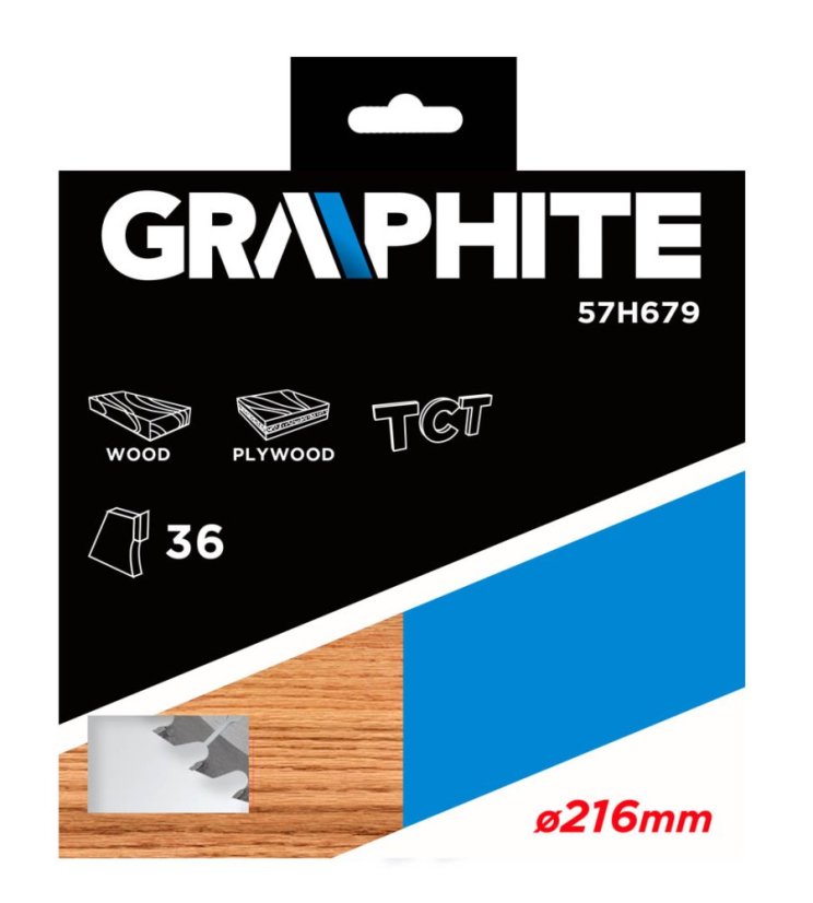 Kružna pila sa vrhovima HM 216x30mm, 36 zuba 57H679