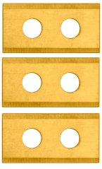 Set titanbeschichteter Messer für den Mähroboter 04-621 3 Stück. 04-621-30