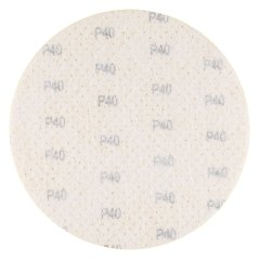 Csiszolókorongok, perforált, tépőzáras lyukakkal 225 mm, P40, 5 db 58T270