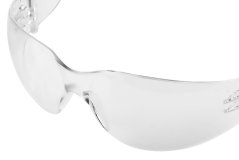 Schutzbrille, weiße Gläser, Widerstandsgrad F 97-502